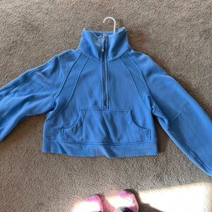 Lululemon Scuba oversized funnel neck half zip xs/s